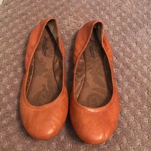 Luckybrand leather flats